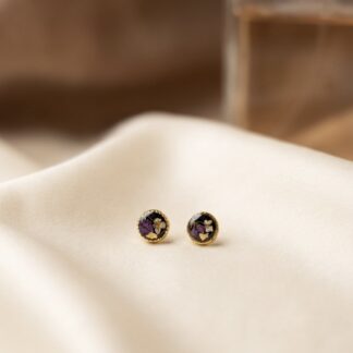 Mini puces noires fleurs séchées